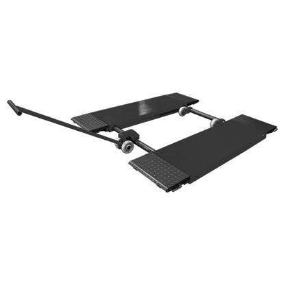 APlusLift 9,000LB Mid-Rise Scissor Lift, Electric Release SL-MR90XLT