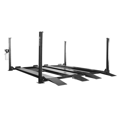 APlusLift 9,000LB 4-Post Double Deck Parking Storage Service Car Lift #HW-9KDP