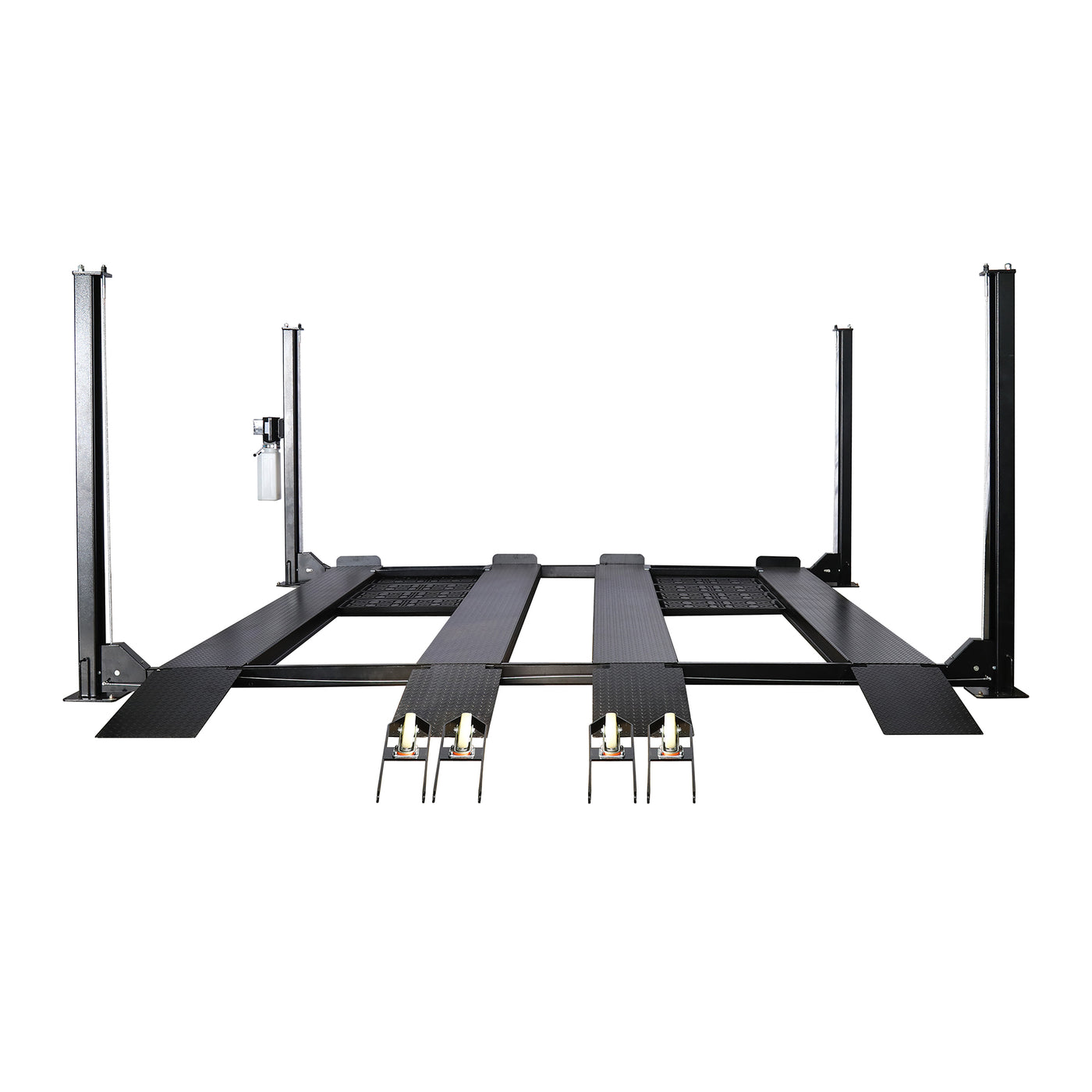 APlusLift 9,000LB 4-Post Double Deck Parking Storage Service Car Lift #HW-9KDP
