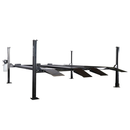 APlusLift 9,000LB 4-Post Double Deck Parking Storage Service Car Lift #HW-9KDP