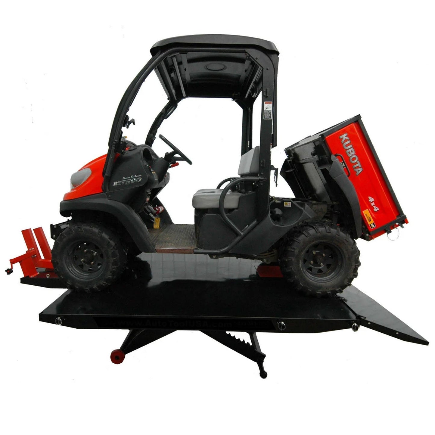 APlusLift 72" Wide 1500 lb Air Operated Lift Table for Motorcycles, ATVs #MT1500XLT