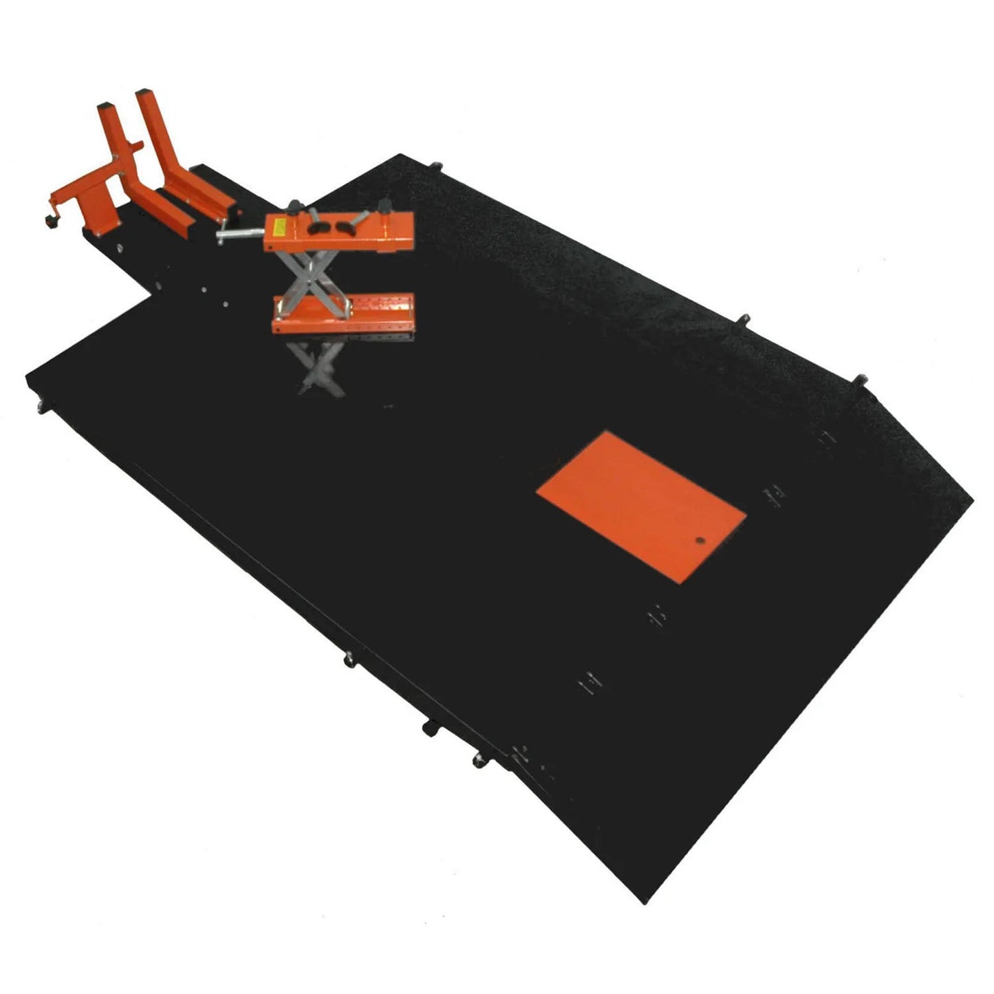 APlusLift 72" Wide 1500 lb Air Operated Lift Table for Motorcycles, ATVs #MT1500XLT