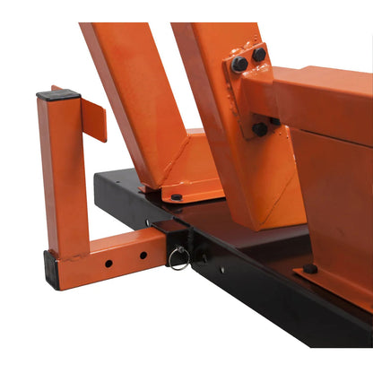 APlusLift 72" Wide 1500 lb Air Operated Lift Table for Motorcycles, ATVs #MT1500XLT