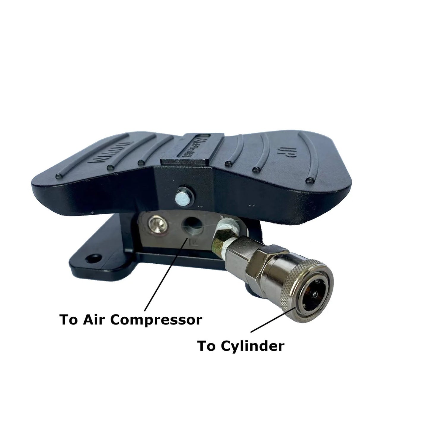 APlusLift 24" Wide 1500 lb Air Operated Lift Table for Motorcycles #MT1500