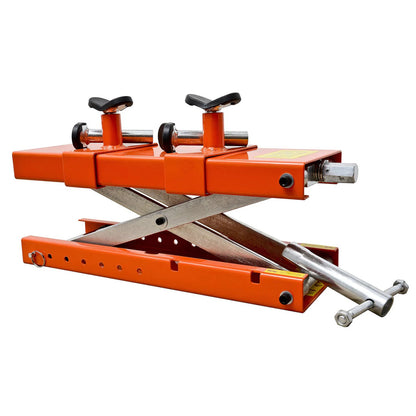 APlusLift 24" Wide 1500 lb Air Operated Lift Table for Motorcycles #MT1500