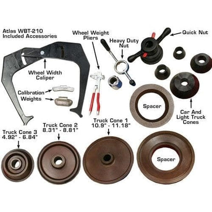 Atlas WBT-210 Heavy Duty Truck Wheel Balancer