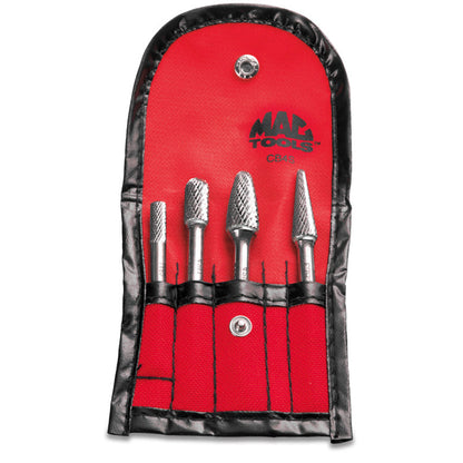 4-PC. Multi-Purpose Carbide Burr Set