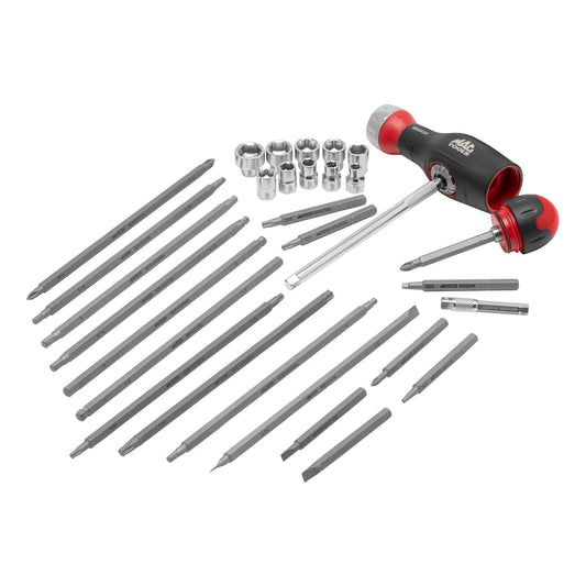 41-PC. DUAL RATCHETING SCREW AND NUT DRIVER SET