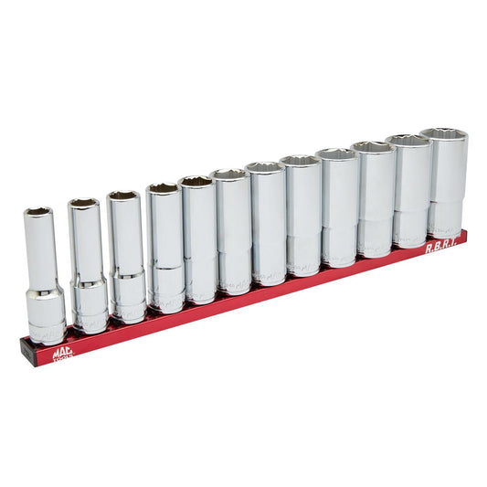 12-PC. 1/2" Drive Deep SAE R.B.R.T.™ Socket Set