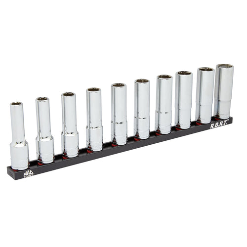 10-PC. 1/2" Drive Deep Metric R.B.R.T.™ Socket Set