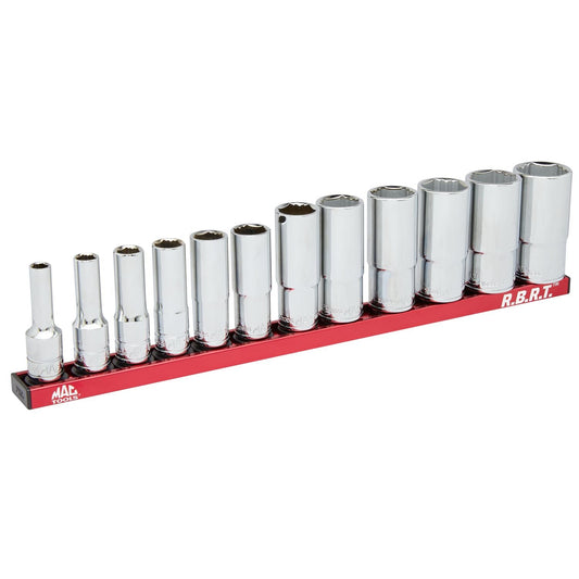 12-PC. 3/8" Drive Deep SAE R.B.R.T.™ Socket Set