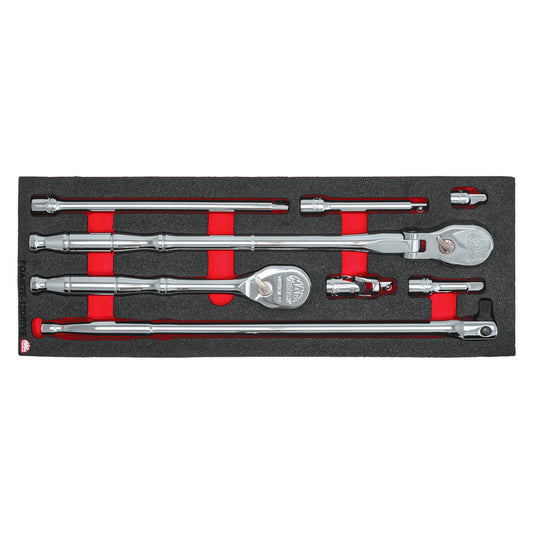 8-PC. 1/2" Drive Tool Foam Set