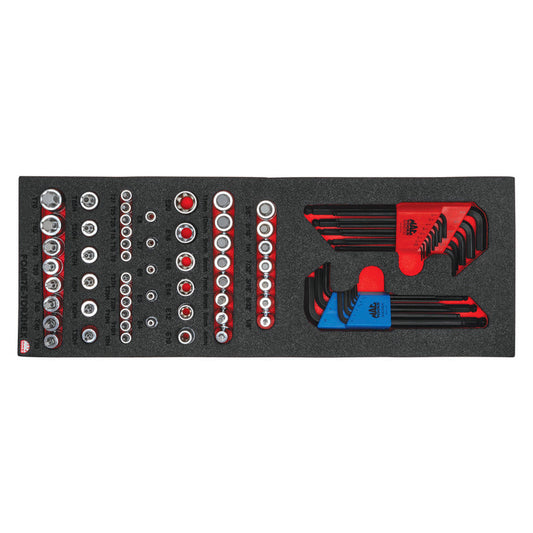 73-PC. TORX Hex Foam Set
