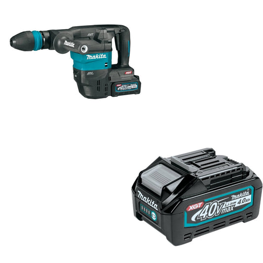 Makita GMH01M1 40V Demolition Hammer Kit W/ FREE BL4040 4.0Ah Battery