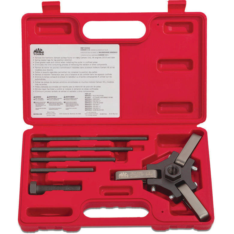 Camaro 3.6L Harmonic Damper Pulley Puller Kit