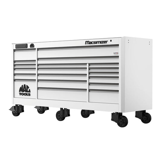 Macsimizer® 21-Drawer Workstation - Titanium White