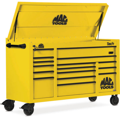 Tech™ Series 16-Drawer Drop Top Workstation - Sunburst Yellow