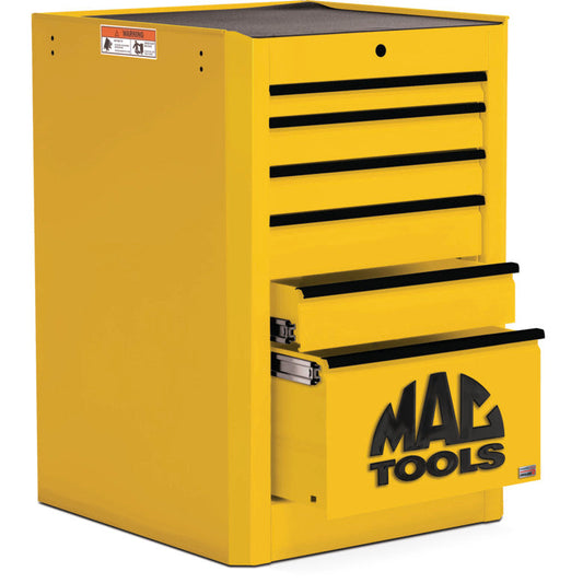Macsimizer® 6-Drawer Side Box with PowerTech™ Drawer - Sunburst Yellow
