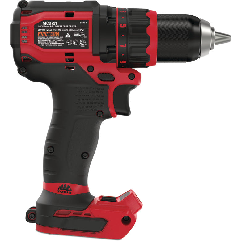 20V MAX Brushless Drill Driver (Bare Tool)