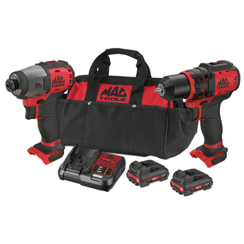 12V MAX* 1/4" Brushless Impact Driver and 3/8" Drill / Driver Combo Kit