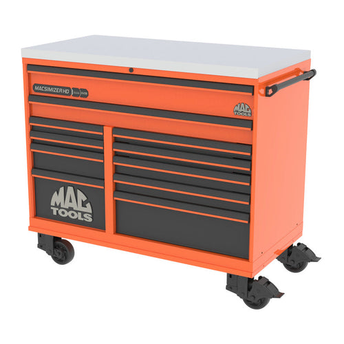 Macsimizer® HD Workstation 56" - Judge Orange-Crinkle Black