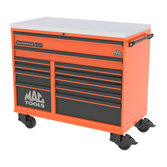 Macsimizer® HD Workstation 56" - Judge Orange-Crinkle Black