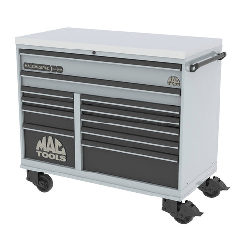 Macsimizer® HD Workstation 56" - Nardo Gray-Crinkle Black