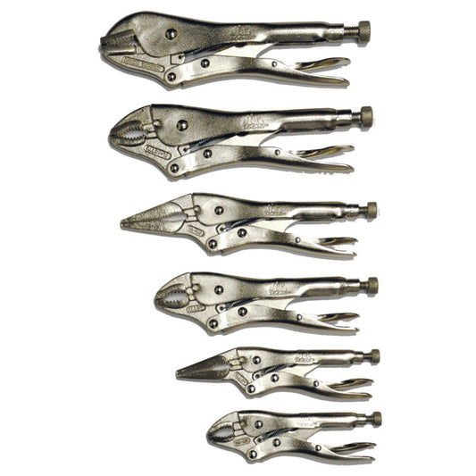 6-PC. Compact Locking Pliers Set