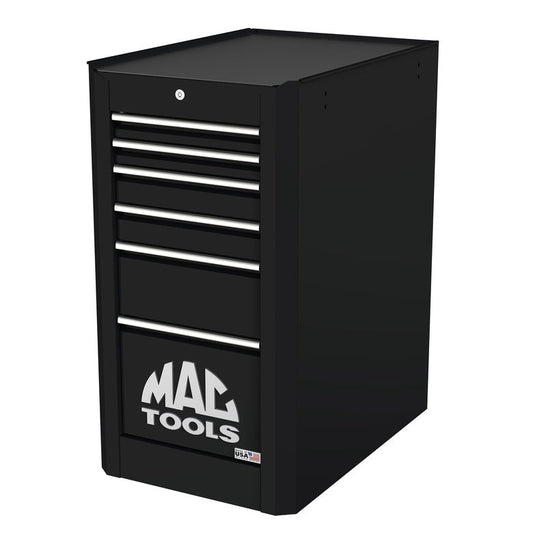 Macsimizer® 6-Drawer Side Box with PowerTech™ Drawer - Flat Black