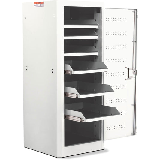 Macsimizer® Series Full Length Side Cabinet - Titanium White