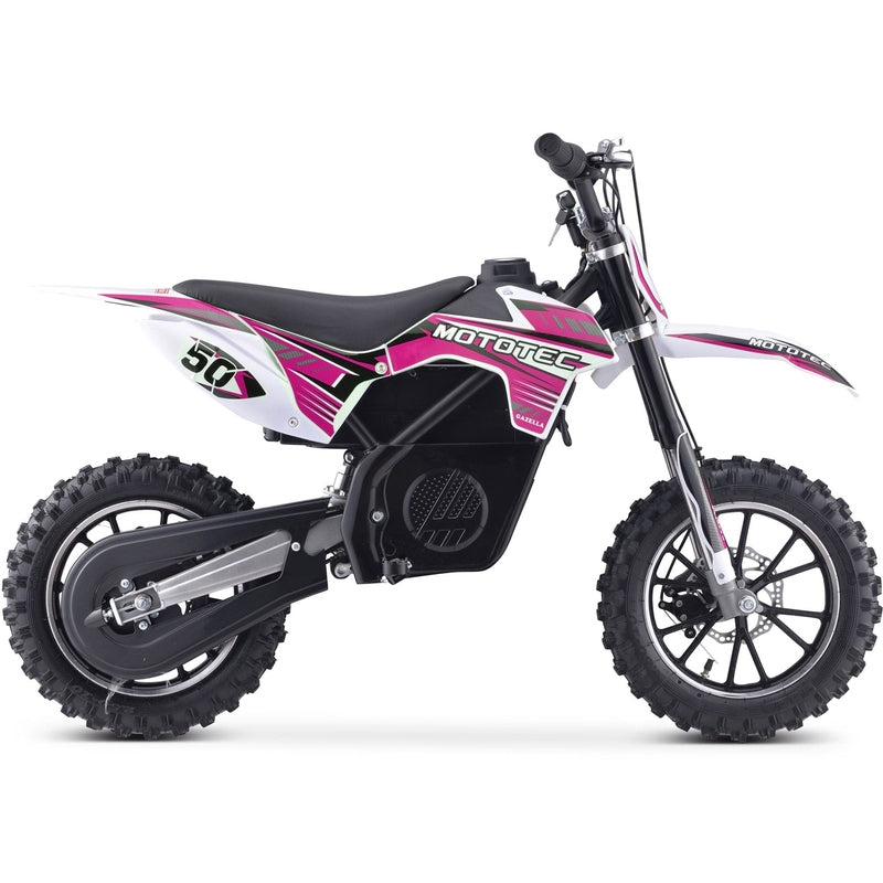 MotoTec 24v 500w Gazella Electric Dirt Bike