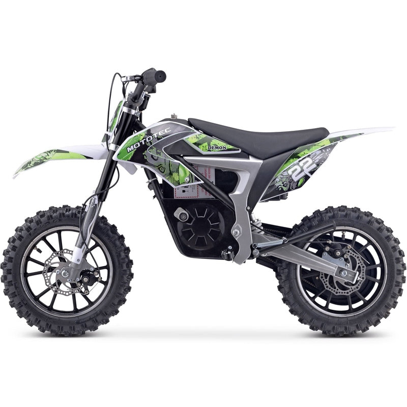 MotoTec 36v 500w Demon Electric Dirt Bike Lithium
