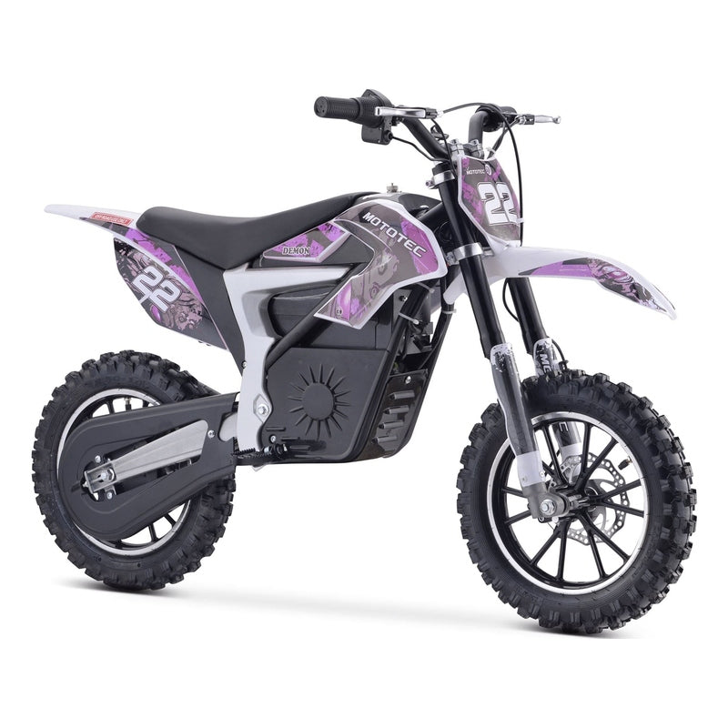 MotoTec 36v 500w Demon Electric Dirt Bike Lithium