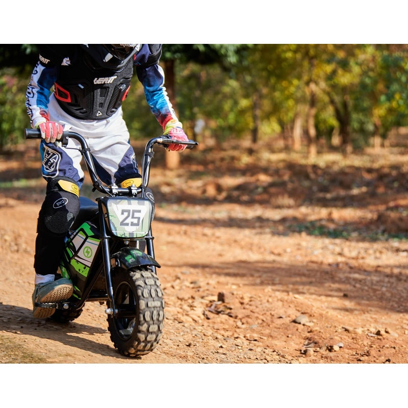 MotoTec 24v 250w Electric Mini Bike Black