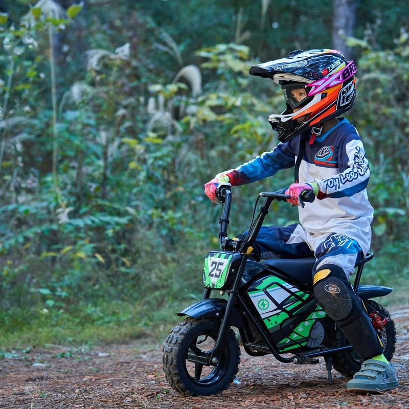 MotoTec 24v 250w Electric Mini Bike Black