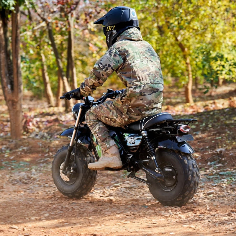 MotoTec 60v 1500w Electric Powered Mini Bike Lithium Black