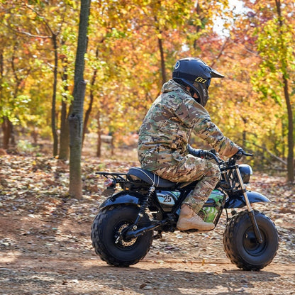 MotoTec 60v 1500w Electric Powered Mini Bike Lithium Black