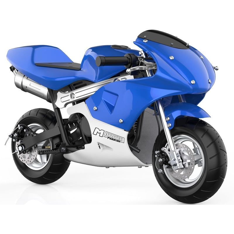 MotoTec Phantom Gas Pocket Bike 49cc 2-Stroke