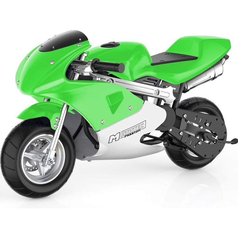 MotoTec Phantom Gas Pocket Bike 49cc 2-Stroke