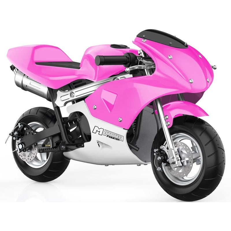 MotoTec Phantom Gas Pocket Bike 49cc 2-Stroke
