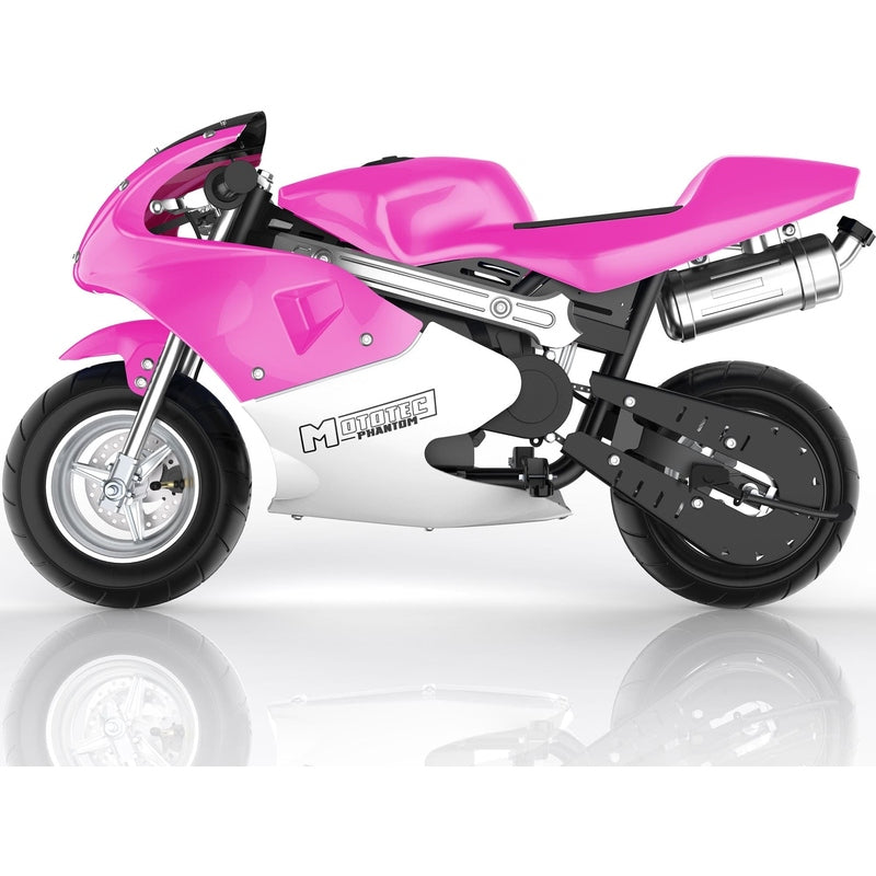 MotoTec Phantom Gas Pocket Bike 49cc 2-Stroke