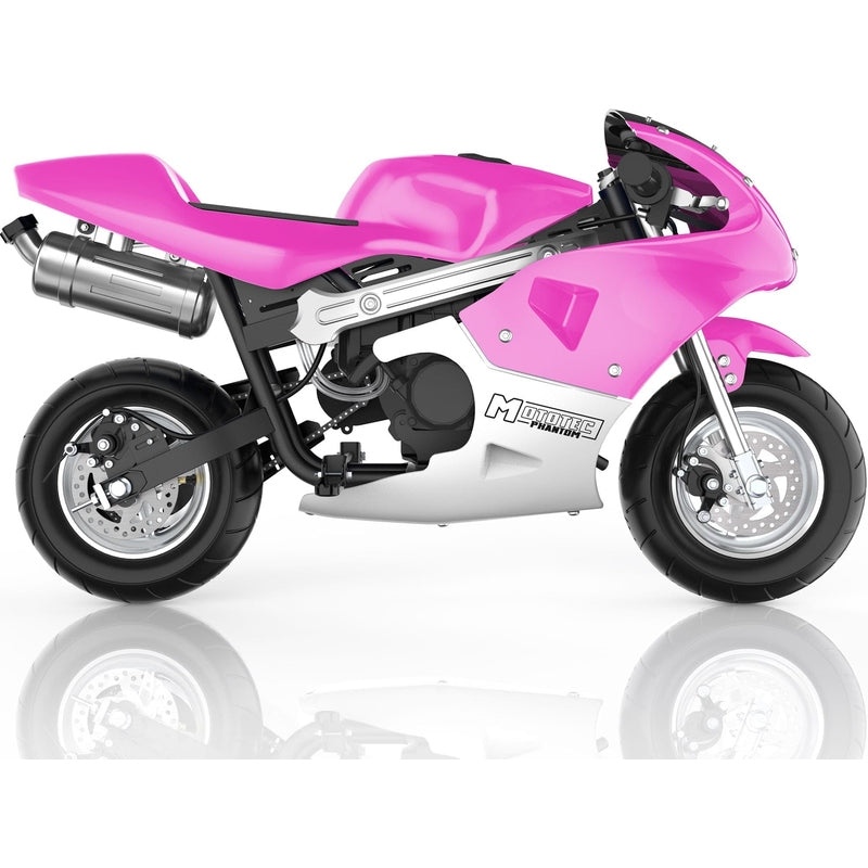 MotoTec Phantom Gas Pocket Bike 49cc 2-Stroke