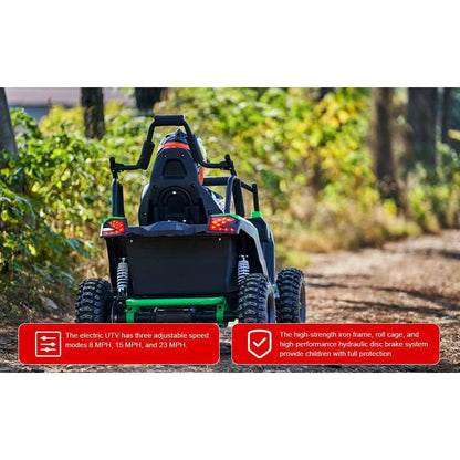 MotoTec Raider Kids UTV 48v 1200w Full Suspension