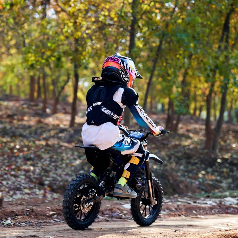 MotoTec Thunder 50cc 2-Stroke Kids Gas Dirt Bike