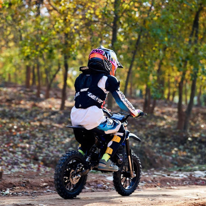 MotoTec Thunder 50cc 2-Stroke Kids Gas Dirt Bike