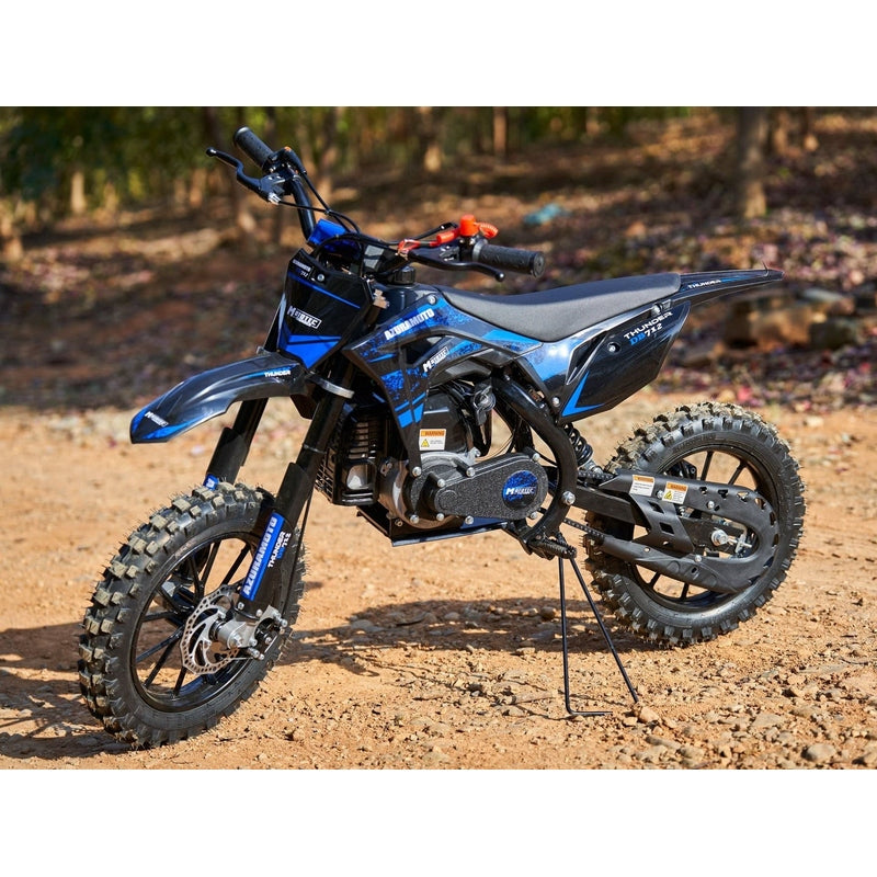 MotoTec Thunder 50cc 2-Stroke Kids Gas Dirt Bike