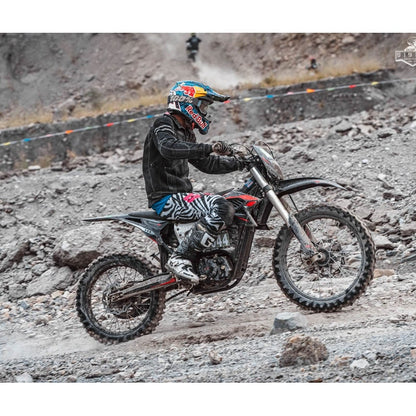 MotoTec Venom 72v 12000w 50ah Electric Dirt Bike White