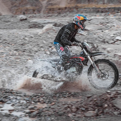 MotoTec Venom 72v 12000w 50ah Electric Dirt Bike White