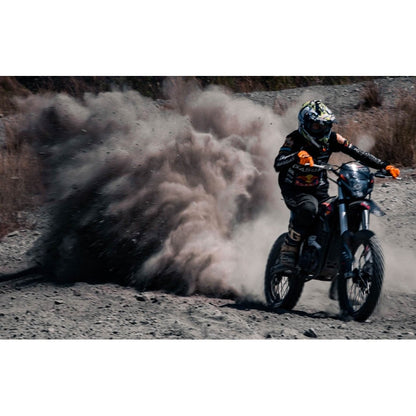 MotoTec Venom 72v 12000w 50ah Electric Dirt Bike White