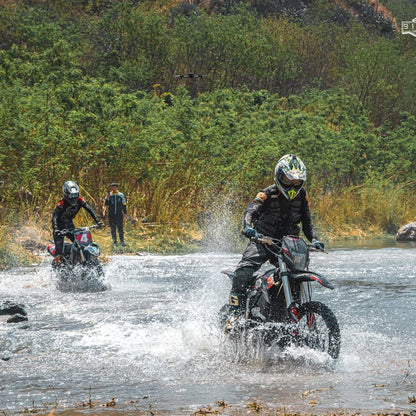 MotoTec Venom 72v 12000w 50ah Electric Dirt Bike White